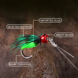 Anzuelo de microcuerda WEIHE para señuelos – pesca deportiva