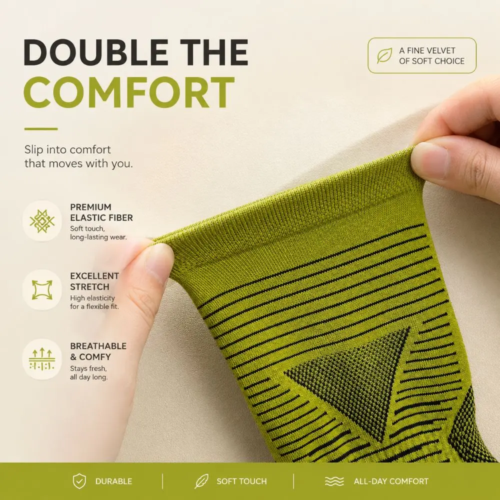 Calcetines cinco dedos deportivos antiolor de secado rápido - imagen 2