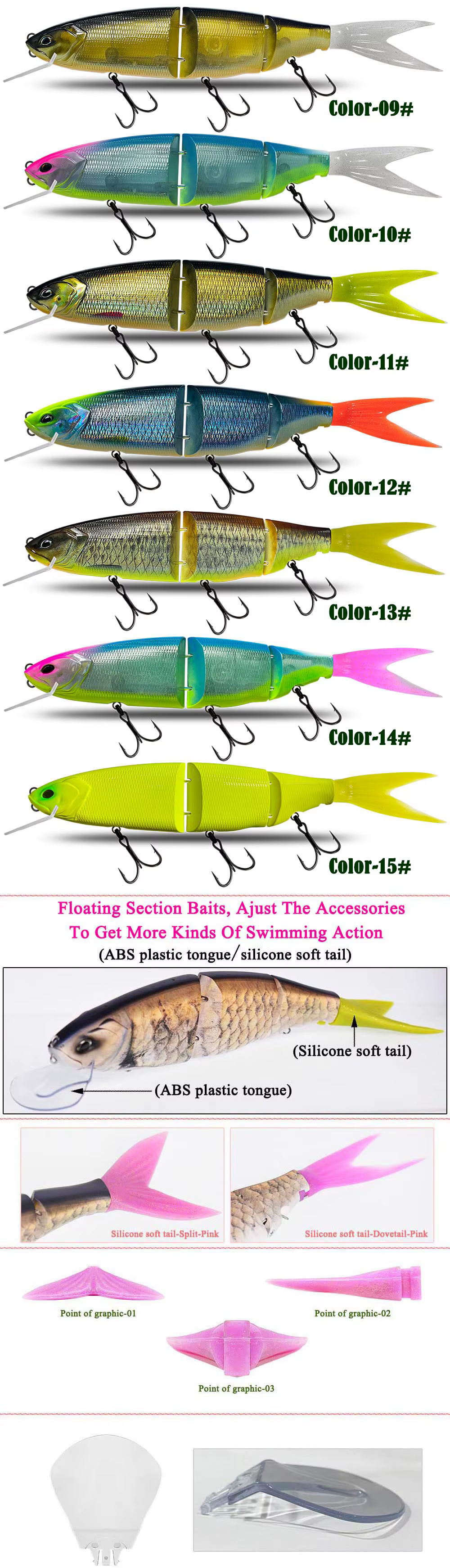 Otra vista del Swimbait Jointbait