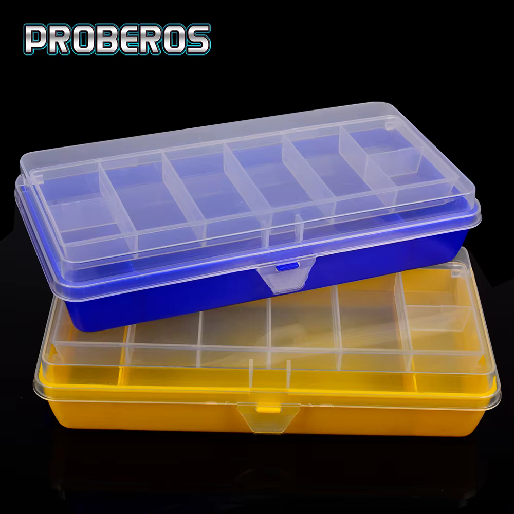 Proberos Caja de Pesca de Doble Capa para Señuelos y Accesorios - imagen 4