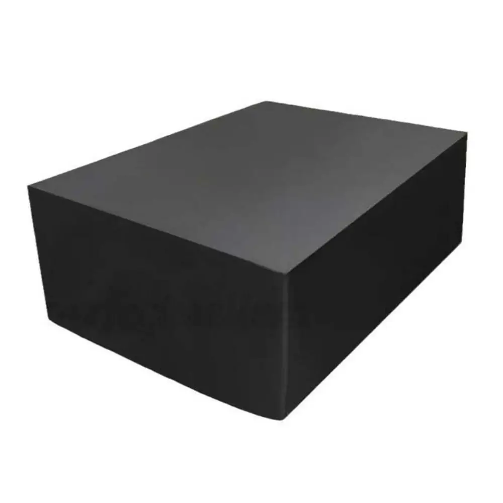 Funda protectora mesa de billar Oxford con cordón negra - imagen 2