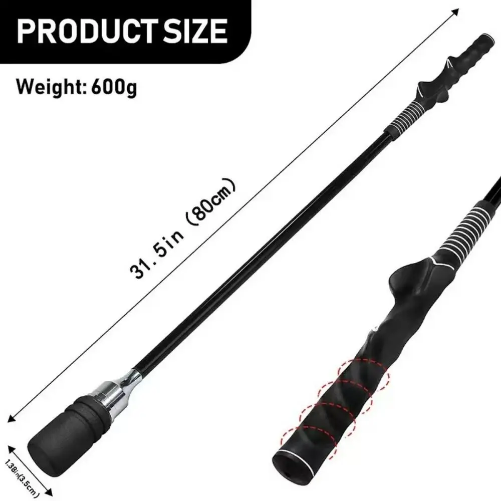 Entrenador de putter largo ergonómico con sonido rítmico - imagen 4