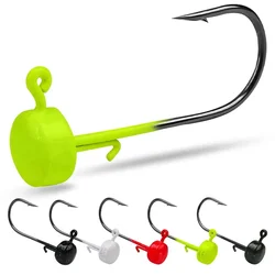 Anzuelos Jig Head Ned con púas afiladas para vinilo