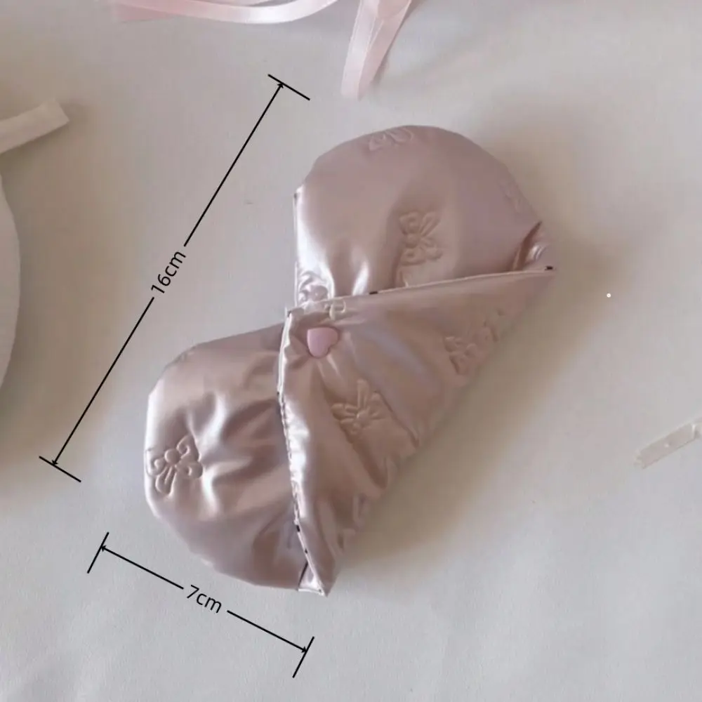 Estuche portátil para gafas con lazo en relieve y funda antiarañazos - imagen 2