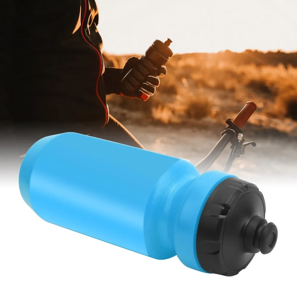 Botella de agua portátil para bicicleta antiderrames con boquilla - imagen 3