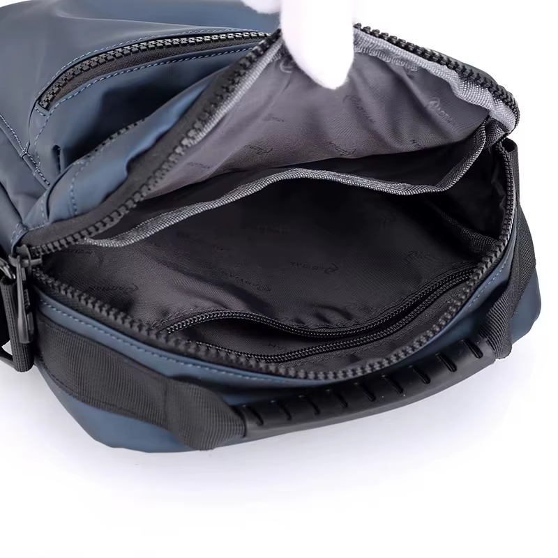 Bolso bandolera de pesca con cremallera y portaaparejos - imagen 2