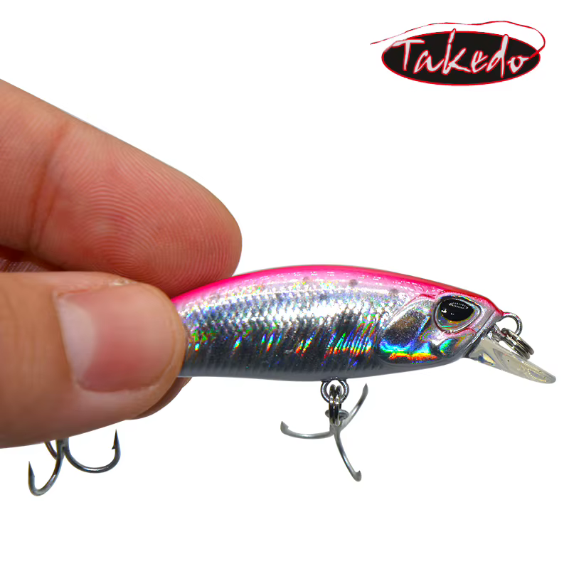 Wobbler hundimiento pececillo TAKEDO NB151 50mm 4g - imagen 2