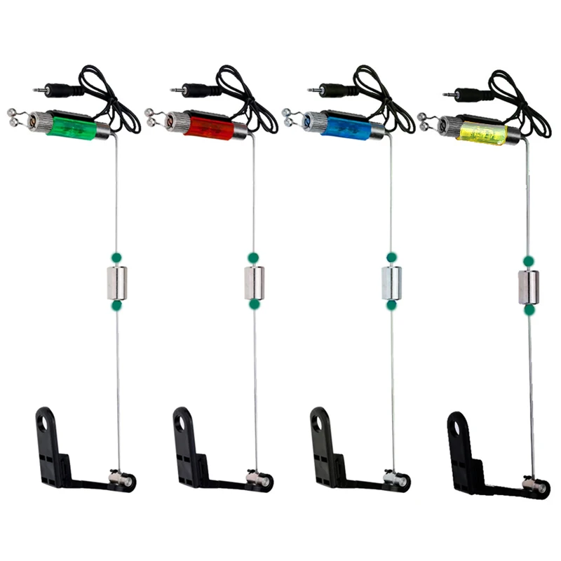 Detalle del swinger y LED