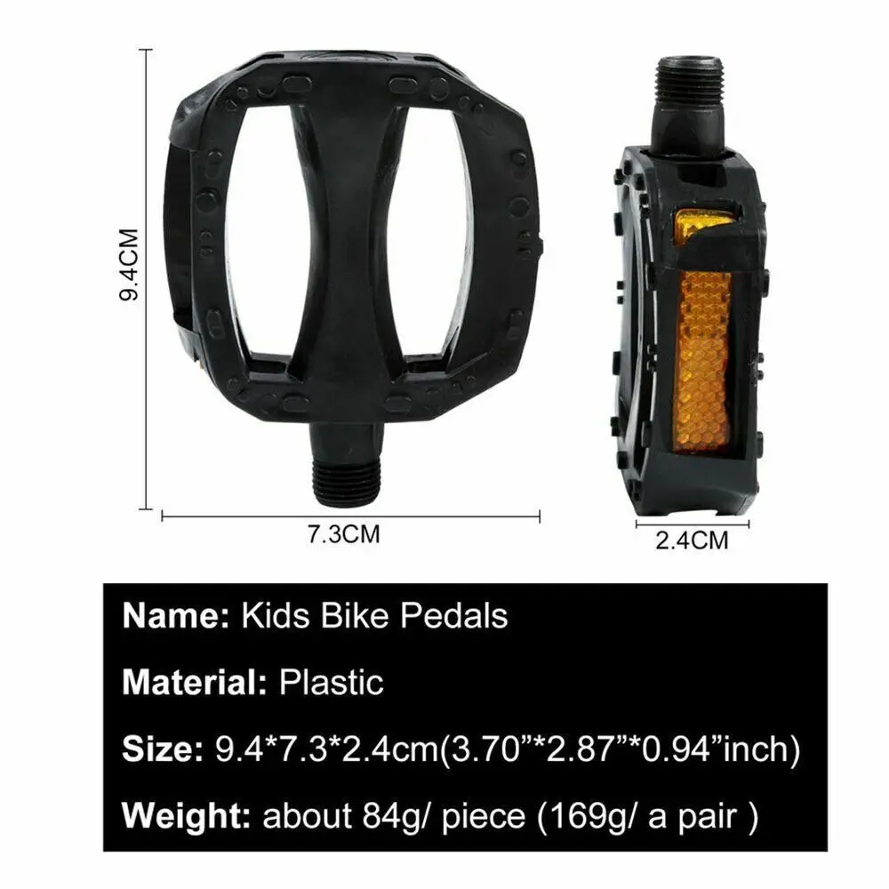 Pedales de bicicleta carretera antideslizantes con tiras reflectantes - imagen 4