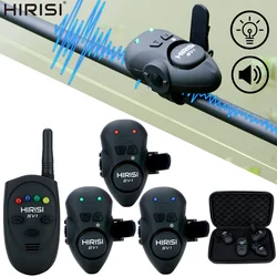Hirisi SV1 Alarmas de cebo para carpa con LED impermeables ajuste