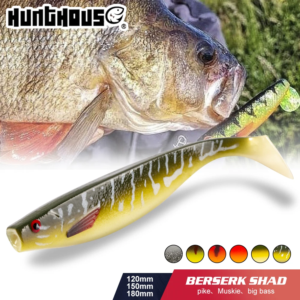 HUNTHOUSE Berserk Pro Shad – Swimbait para lubina y lucio - imagen 4