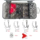 FREE FISHER kit de señuelos crankbait y triples para montaje pesca