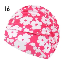 Gorro de natación elástico de nailon para pelo largo