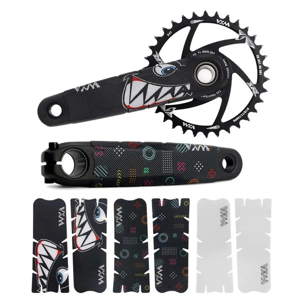 Pegatinas protectoras PVC para biela de bicicleta, antidesgaste - imagen 5