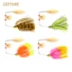 Goture Spinnerbait doble aspa con falda de silicona Antienredos lucio - imagen 5