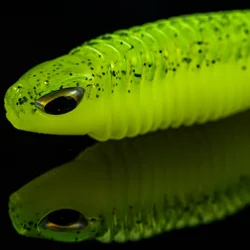 GOBAI Swimbait blando tipo gusano para Carpa