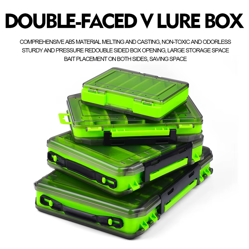 Caja Anzuelos Impermeable Probero – Doble Cara para Cebos Pesca