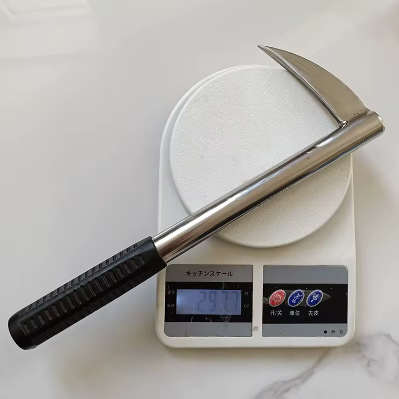 Picador de hielo 30 cm acero inoxidable para pesca invernal - imagen 3