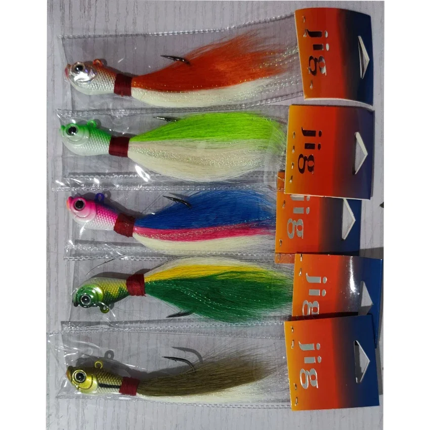 Jig Heads Caballo Glow para lubina 7-56g - imagen 5