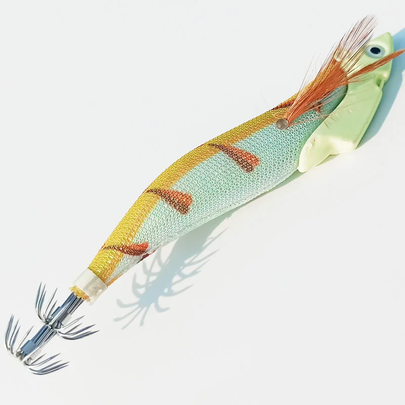 Jig Madera Camarón Pulpo – Señuelo profesional para pesca mar - imagen 5