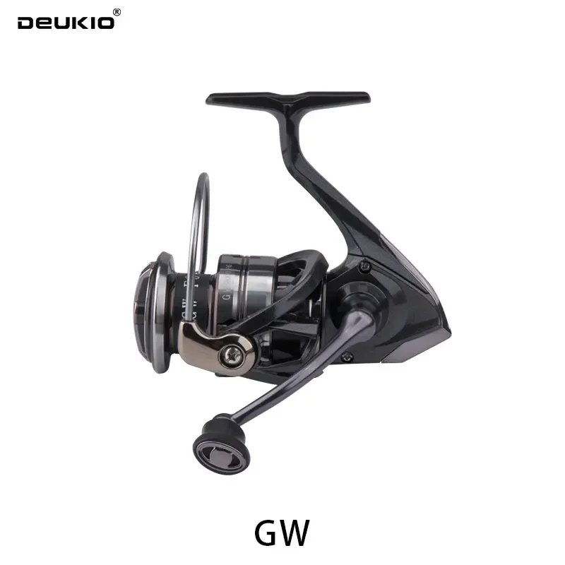 Carrete de pesca DEUKIO con perilla de metal para agua salada y dulce - imagen 3