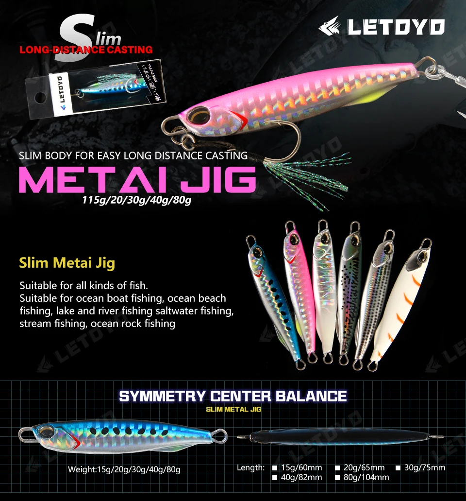 Señuelo metálico luminoso LETOYO