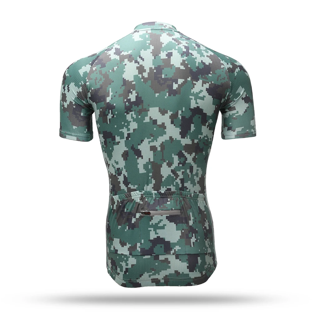 Camiseta de ciclismo de secado rápido transpirable con cremallera - imagen 5