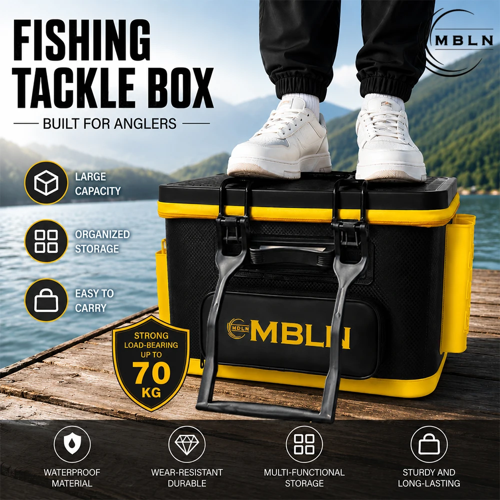 Caja de Señuelos EVA MBLN Rígida para Pesca – Organizador de Aparejos y Cebos - imagen 3