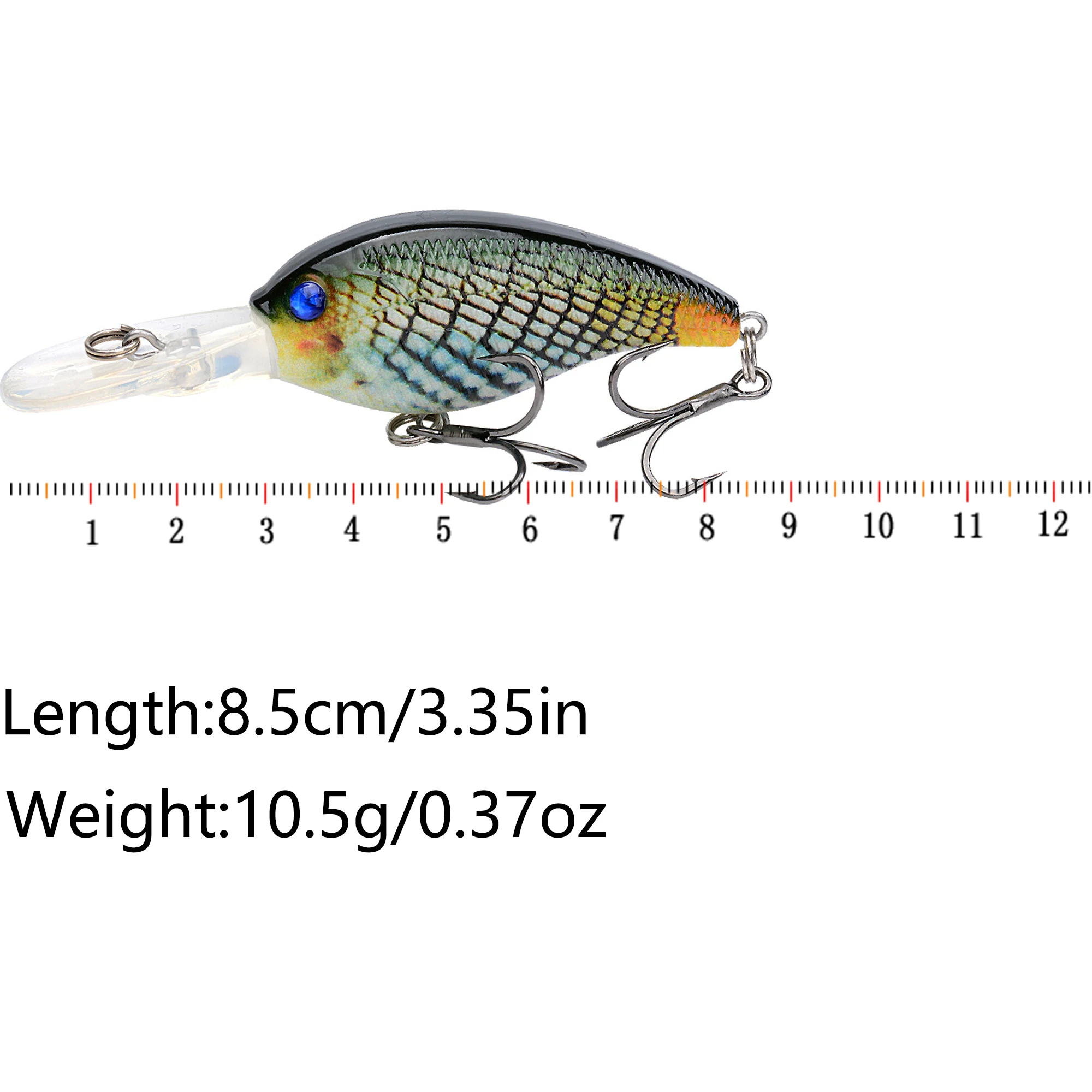Wobbler Minnow ABS jerkbait para carpa, lubina y lucio - imagen 5