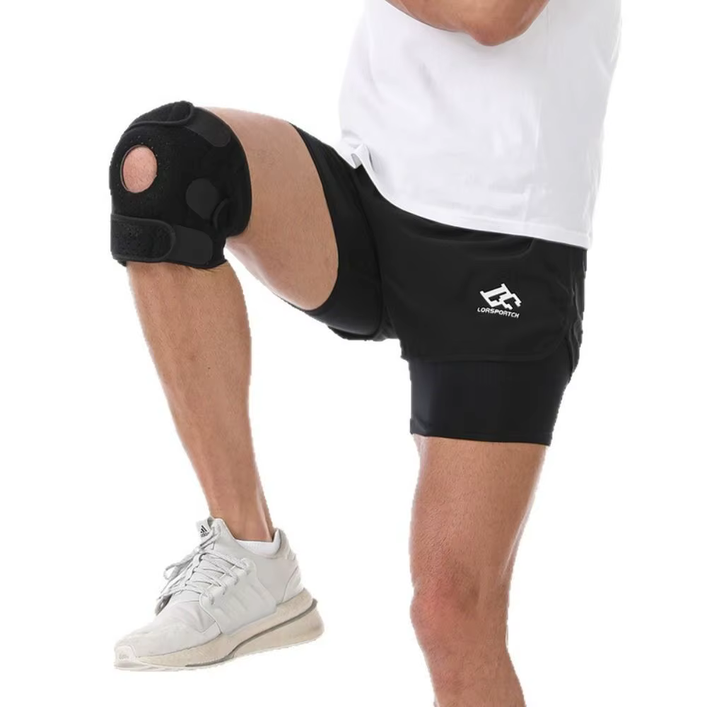 Rodillera Deportiva con Correa Ajustable y Amortiguación - imagen 4