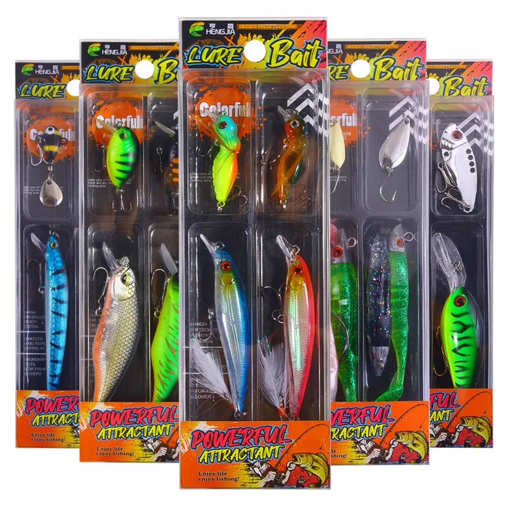 Señuelos Wobbler minnow y crankbait para lubina, lucio marinos - imagen 4