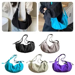 Bolso Bandolera grande de hombro minimalista color sólido