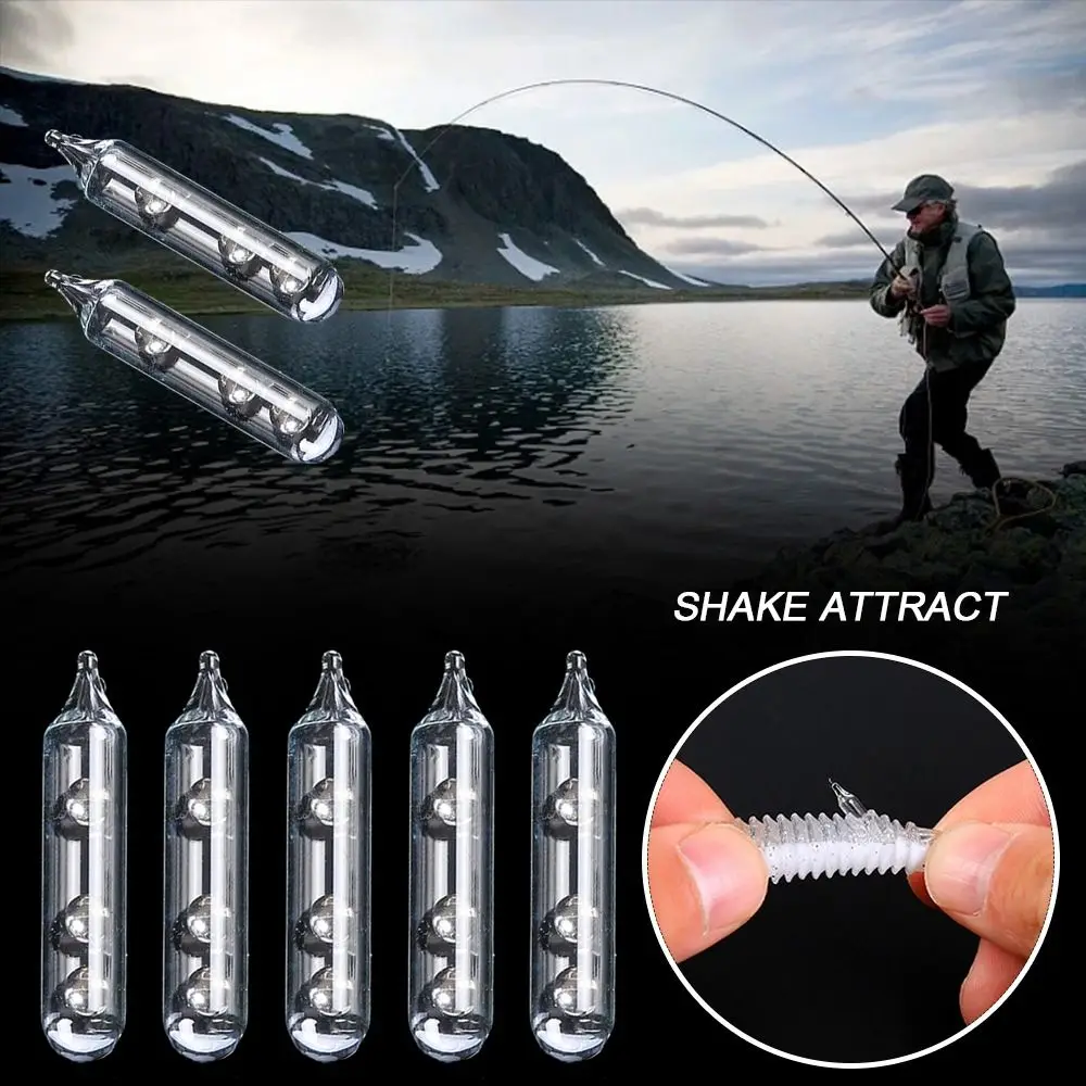 Sonajeros de pesca con tubo de inserción para agitar y señuelo blando - imagen 4