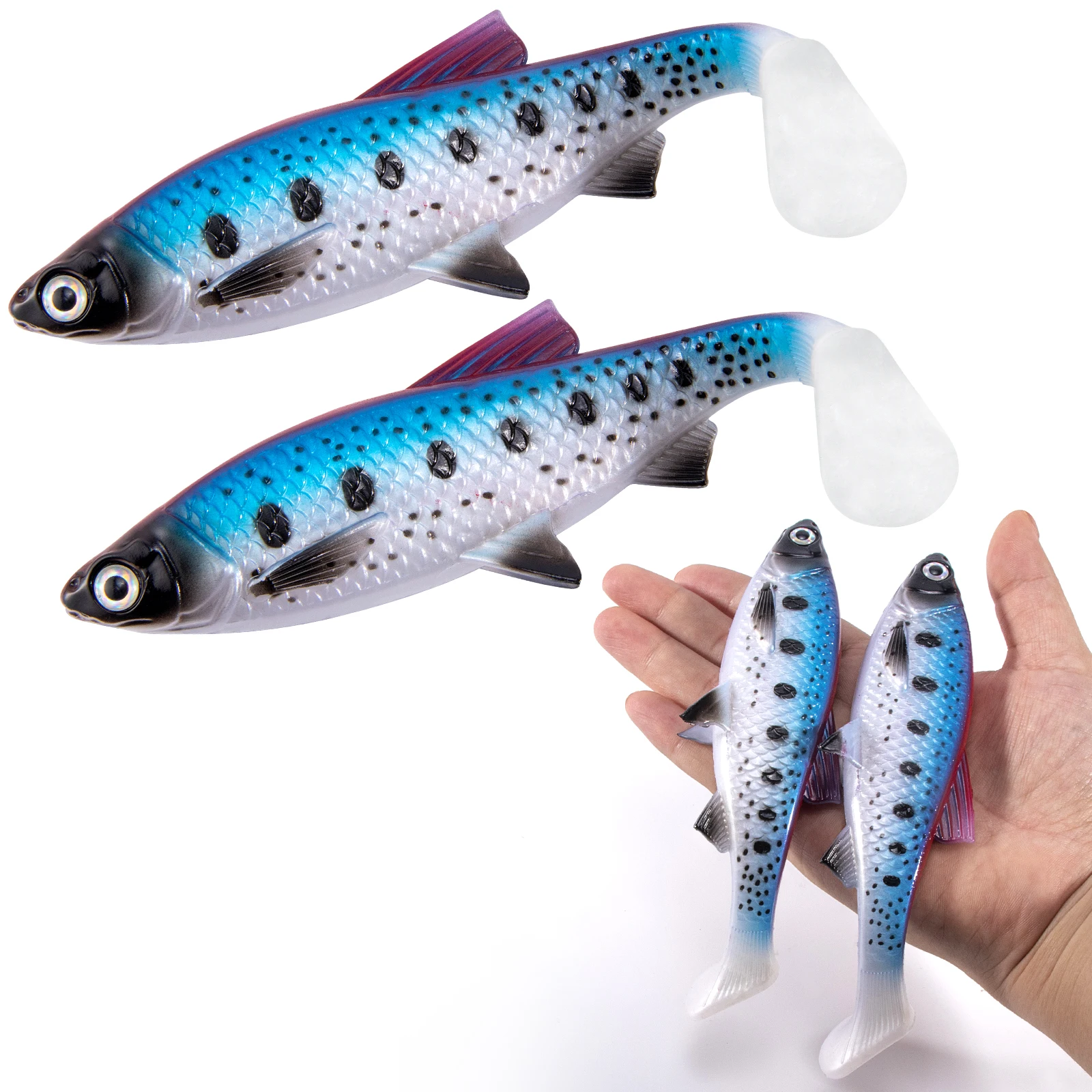 Cuerpo flexible del señuelo de pesca