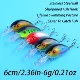 Crankbait flotante para lubina y lucio, cebo duro - imagen 5