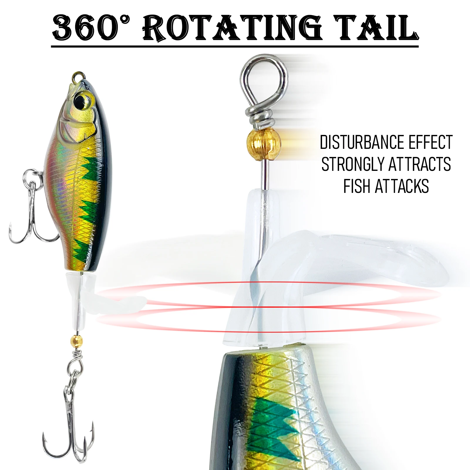 Spinnerbaits y cuchara giratoria