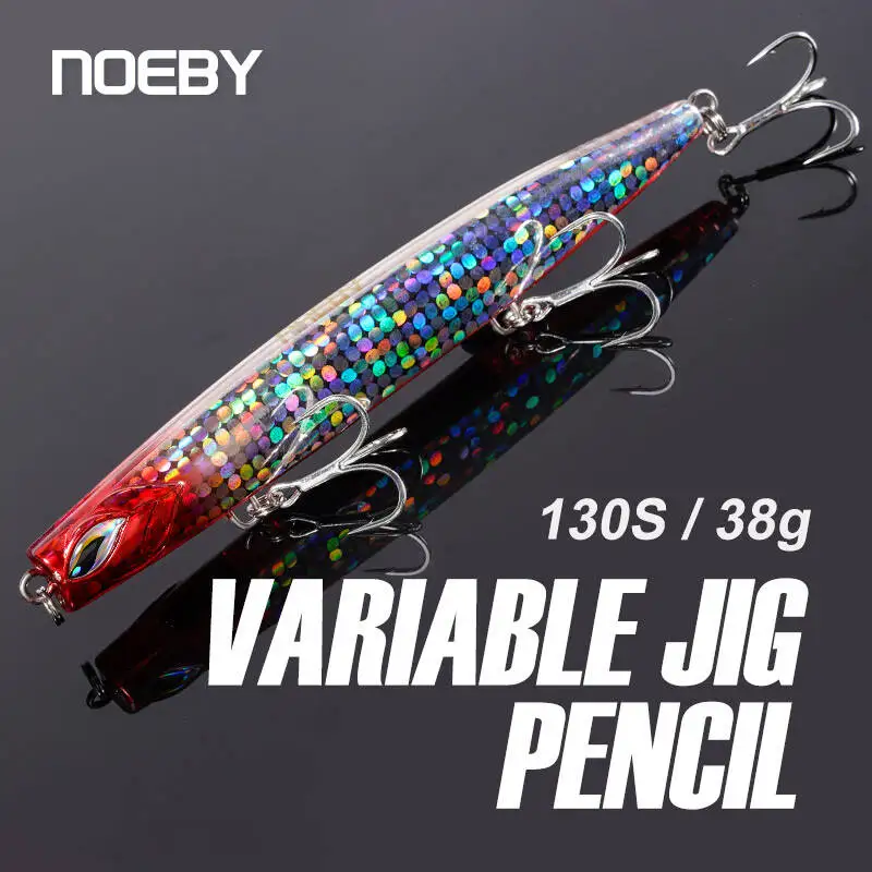NOEBY Señuelo stickbait hundido lápiz para jigging costa atún - imagen 5