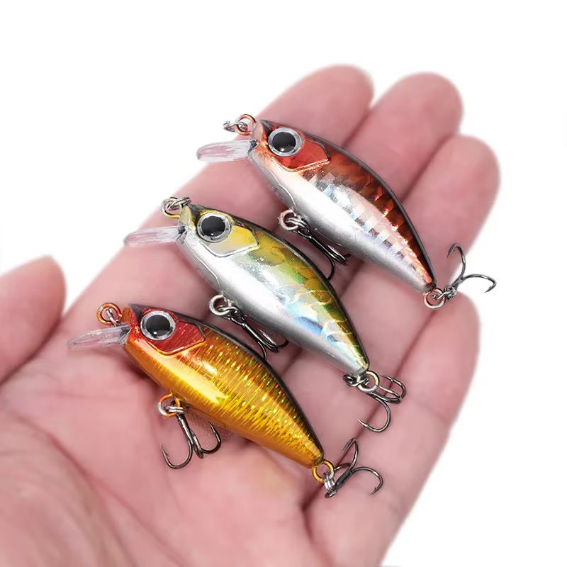 OUTKIT Minnow – Señuelo hundido 4,8g con ojos 3D y sistema magnético - imagen 4