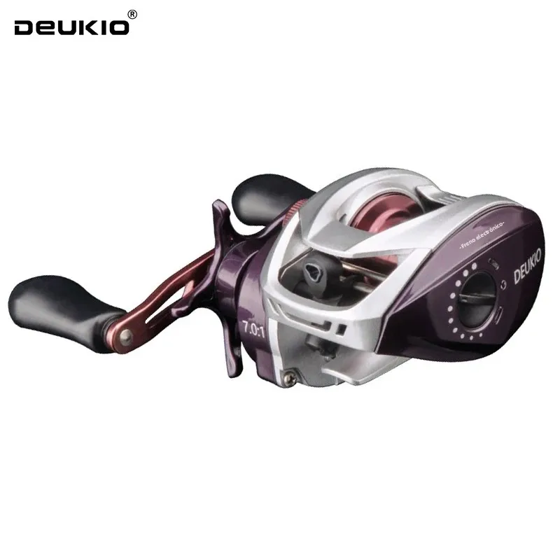 Carrete Baitcasting DEUKIO DC – Lanzamiento largo y control - imagen 5