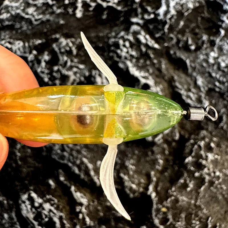Señuelos Jig de calamar luminosos para agua salada – camarón - imagen 5