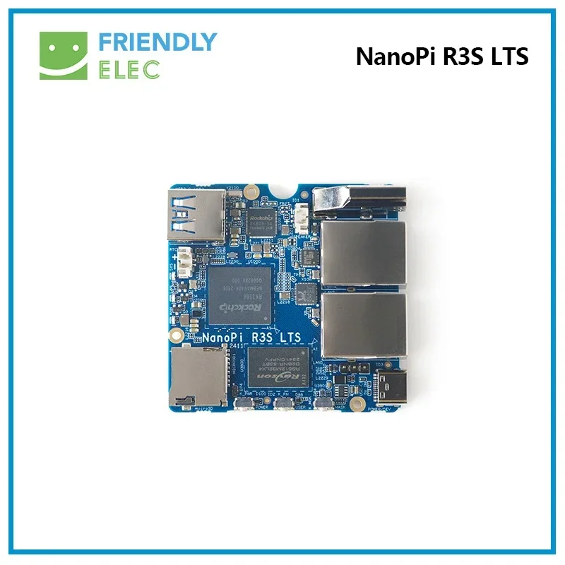 NanoPi R3S-LTS RK3566 con Ethernet Gigabit y versión LTS - imagen 2