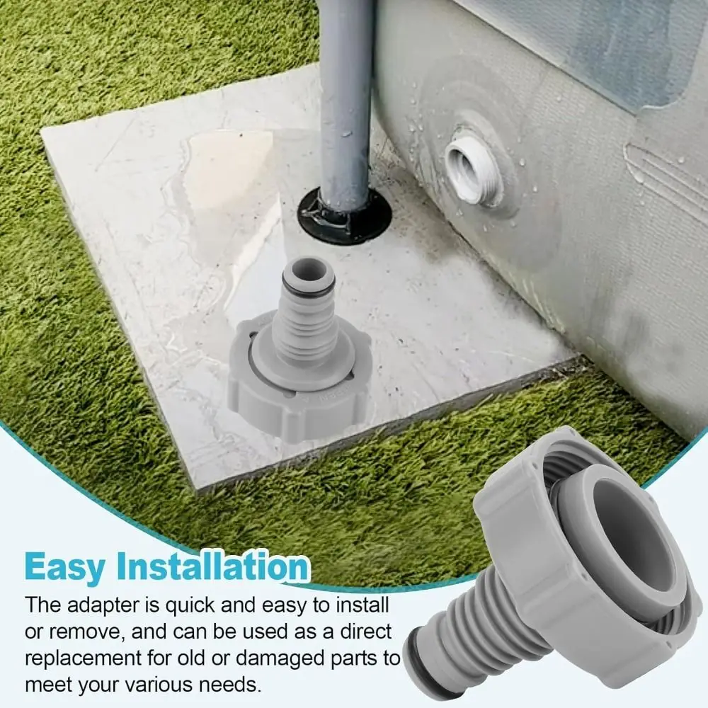 Válvula de drenaje ABS P6H1419 – Adaptador para piscina duradero - imagen 4