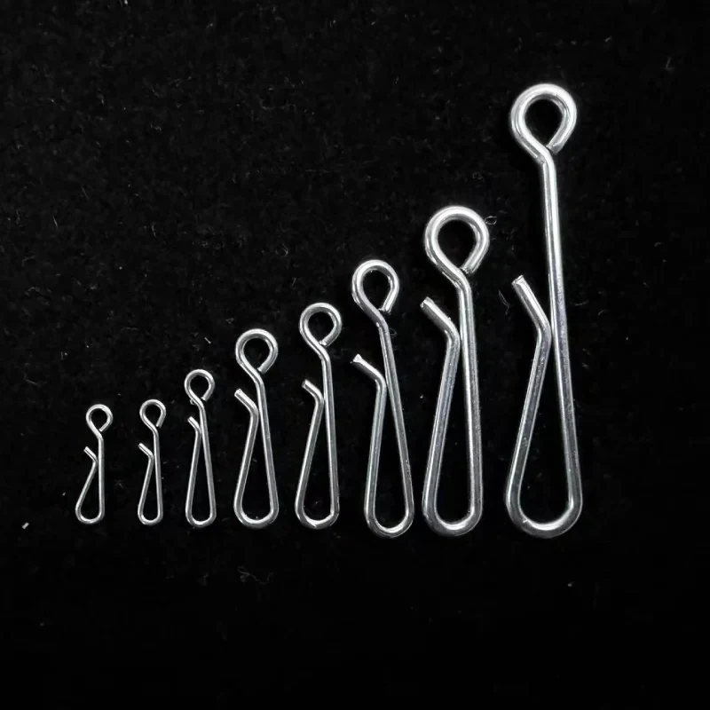 Clips pesca inox para señuelos y crankbaits, agua salada que se hunde - imagen 2