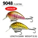 Wobbler crankbait con pala ancha flotante para lucio y lubina - imagen 2