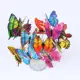 Mariposas de doble capa para jardín con decoración en macetas - imagen 2