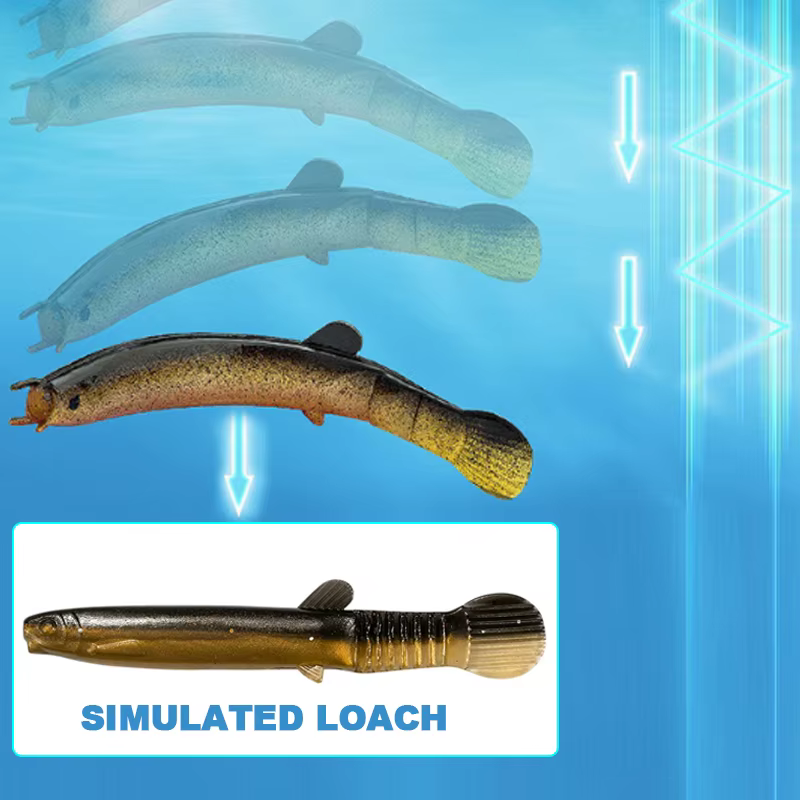 Señuelos Suaves TAKEDO Tipo Culebrilla 7cm – Multisección para Lubina - imagen 5