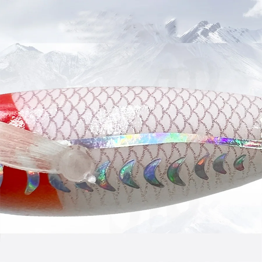Jig de calamar luminiscente con anzuelo para pesca artificial - imagen 5