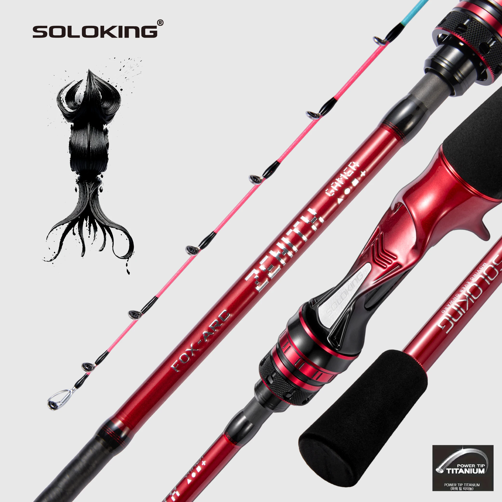 Caña SOLOKING ZENITH serie Gamer