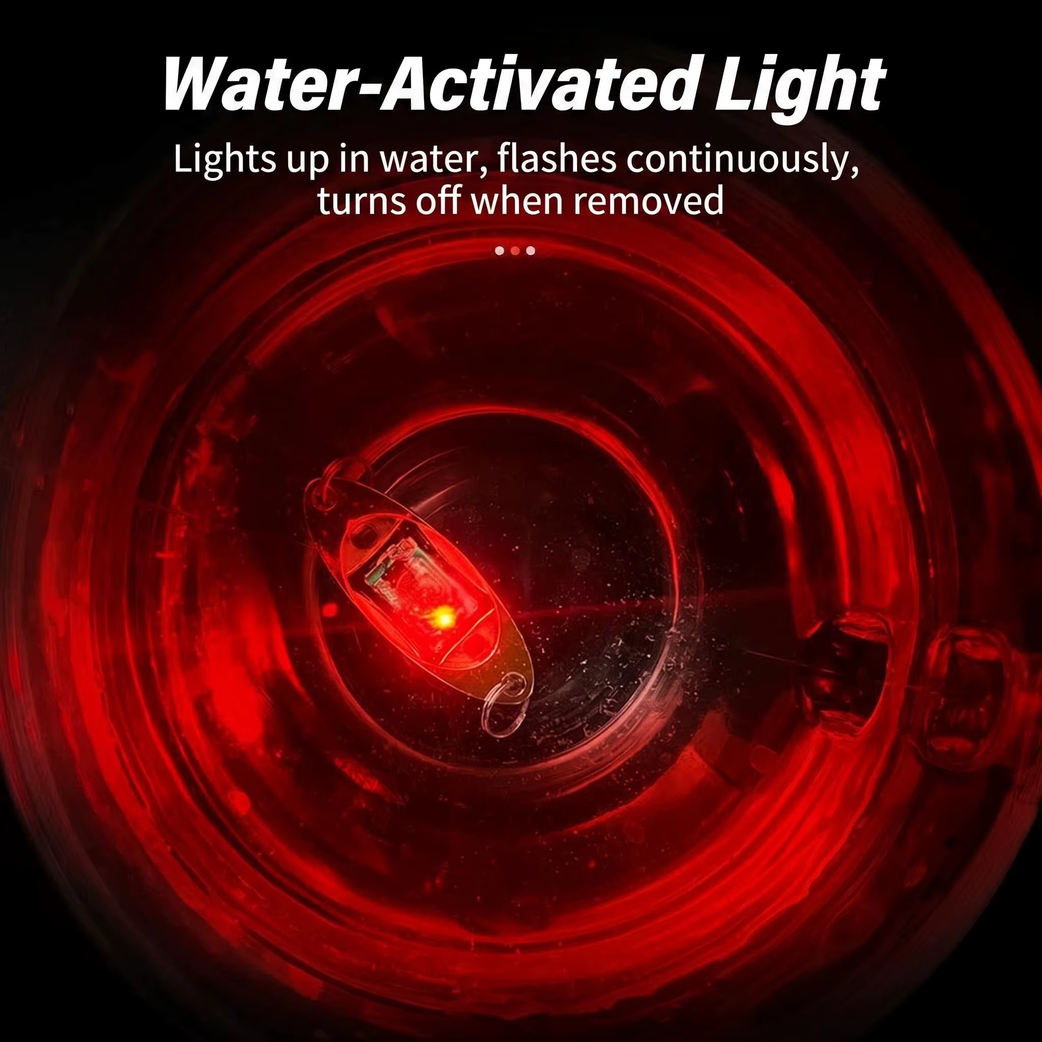 Ojo LED para señuelos de pesca nocturna - imagen 4