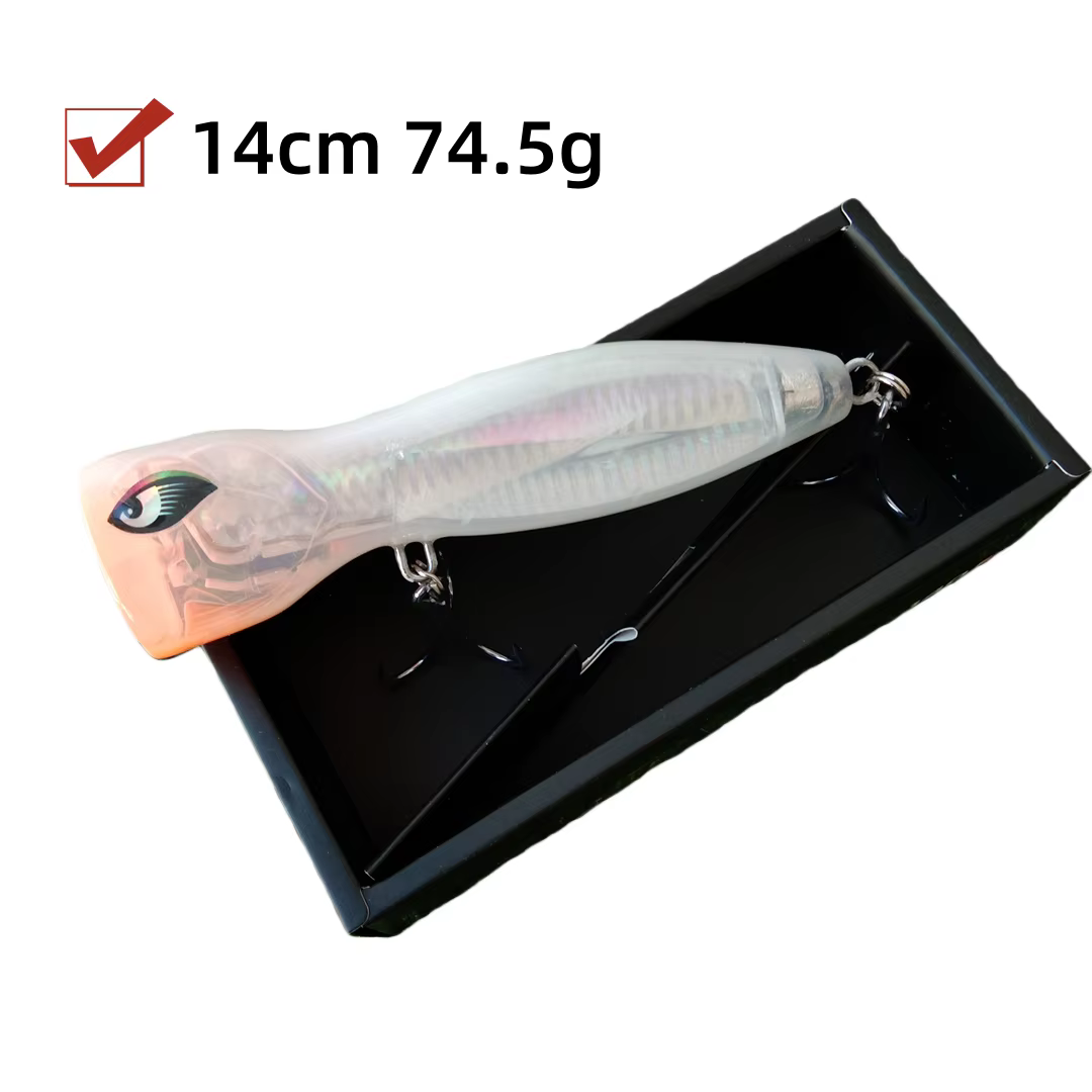 Noeby Big Popper - Señuelo de superficie flotante para agua salada - imagen 4